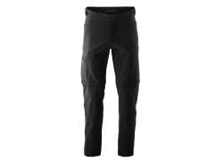 Gonso Adventure Zip Off Cyklistick&eacute; Kalhoty Muži Čern&aacute; Black