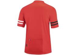 Gonso Agno Complet Fermoar Tricou Cu Mânecă Lungă Pentru Ciclism Ss High Risk Roșu - 5XL