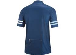 Gonso Agno Full Zip Fietsshirt KM Insignia Blauw Insignia Blauw