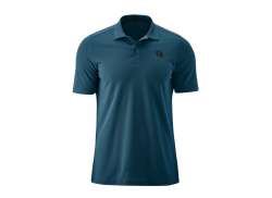 Gonso Almas Polo Jersey Da Ciclismo Manica Corta Insignia Blu Insignia Blauw