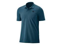 Gonso Almas Polo Jersey Da Ciclismo Manica Corta Insignia Blu Insignia Blauw