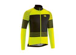Gonso Alvor Full Zip Jersey Da Ciclismo Safety Giallo Safety Geel