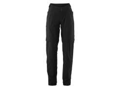 Gonso Aventură Fermoar Off Pantaloni De Ciclism Damă Negru Black