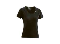 Gonso Base Fietsshirt KM Dames Zwart Black