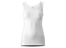 Gonso Base サイクリング ジャージ スリーブレス 女性 ホワイト White