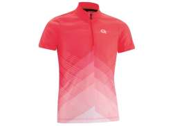 Gonso Como Kinder Fietsshirt KM Diva Roze/Zwart Diva Roze/Zwart