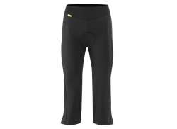 Gonso Essential 3/4 サイクリング パンツ Flared 女性 ブラック Black