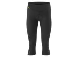Gonso Essential 3/4 サイクリング パンツ 女性 ブラック Black