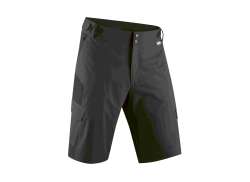 Gonso Kerka Fietsbroek Kort Zwart Black
