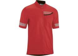 Gonso Lagetto Jersey Da Ciclismo Manica Corta High Risk Rosso High Risk Rood