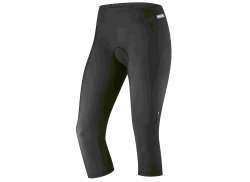 Gonso Lecce 3/4 Cal&ccedil;as De Ciclismo Mulheres Preto Black