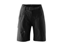 Gonso Mira Pantaloni Da Ciclismo Corto Donne Nero Black
