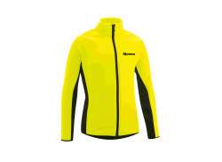 Gonso Moritz Enfant Veste Softshell Safety Jaune/Noir Safety Geel/Zwart