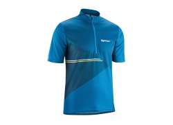 Gonso Ripo Jersey Da Ciclismo Manica Corta Uomini Imperial Blu - 4XL