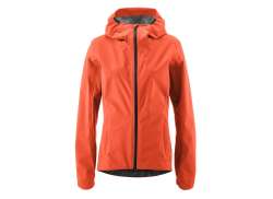 Gonso Save Lluvia Chaqueta Trail Mujeres Fiesta Rojo Fiesta Rood
