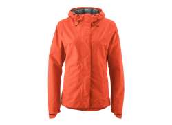 Gonso Save Regn Jakke Essential Dame Fiesta Rød - 36