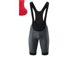 Gonso Sitivo Broek Kort Bretels Heren Sargasso/Fire - 3XL