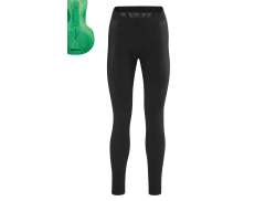 Gonso Sitivo Fietsbroek Dames Zwart/Groen Black/Green
