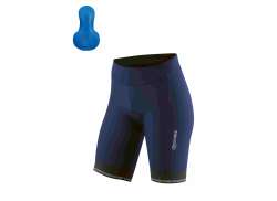 Gonso Sitivo Fietsbroek Kort Dames Blauw Blue