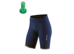 Gonso Sitivo Pantaloni Da Ciclismo Corto Donne Blu/Verde - 34