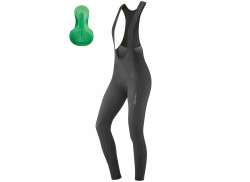 Gonso Sitivo Ti Fietsbroek Bretels Dames Zwart/Groen Black/Green