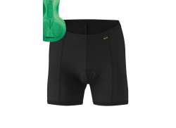 Gonso Sitivo U Pantaloni De Ciclism Scurt Damă Negru/Verde Black/Green