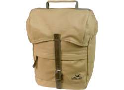 Greenlands 帆布 旅行 单 驮包 20L - 骆驼