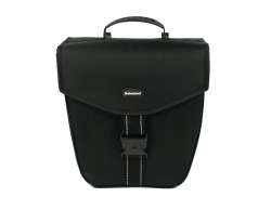 Haberland Classic Alforja Port&aacute;til 16L Reflectante - Negro