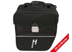 Haberland E-Bike L Doppel- Fahrradtasche 31L - Schwarz