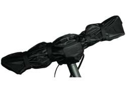 Haberland Handlebar Rain Cover Bent Handlebar Size L - Black