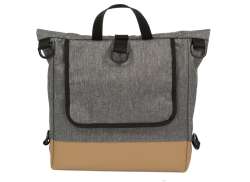 Haberland Keep Rollin Handlebar Bag 6L - Gray/Light Brown