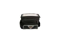 Haberland Maxi Handlebar Bag 8L KlickFix - Black/Gray