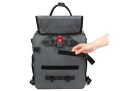 Haberland More Than Lavoro Borsa Laterale Portatile 16L Compact-Binario - Antracite