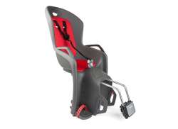 Hamax Amiga Cadeira Infantil Traseiro Quadro Fixa&ccedil;&atilde;o - Cinzento/Vermelho