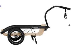 Hamax Venture Przyczepa Rowerowa 86x57x37cm - Czarny/Bezowy