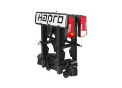 Hapro Atlas Xfold II 자전거 캐리어 2-자전거 7-핀 - 블랙