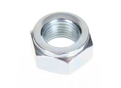 HBS Akselmutter Framhjul M10 x 8mm + 1mm Ring - Sølv
