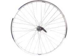 HBS Bakhjul 28x1 1/4&quot; Favorit Bromsnav - Silver