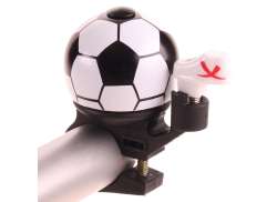 HBS Balón De Fútbol Timbre De Bicicleta Ø22,2mm - Negro