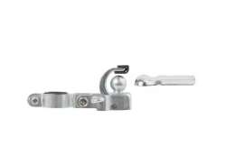 HBS Bicycle Trailer Coupling Seat Tube Mount. - Silver