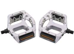 HBS BMX/Freestyle Pedale Aluminium - Silber