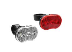 HBS 车灯-套装 Led 红色/白色 包含 电池