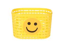 HBS Childrens Basket 4L Emoticon - Yellow/Blue