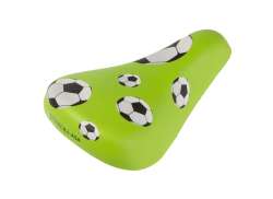 HBS Childrens Bicycle Saddle 12-16\" Football- Green