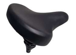 HBS Childrens Bicycle Saddle Load Incl. Saddle Clamp - Bla