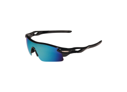 HBS Cycling Glasses Polarized Mirror Mint Breeze - Black