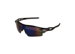 HBS Cycling Glasses Polarized Paarsgeel - Black