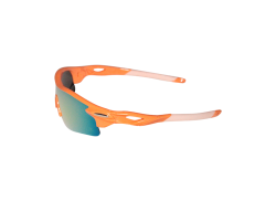 HBS Cykelglasägon Polariserande Mirror Tropic Blaze - Orange/Vit