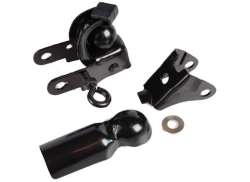 HBS Cykeltrailer Kobling - Sort