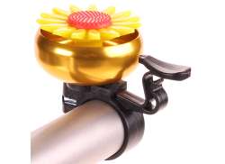HBS Flower Bicycle Bell Ø22,2mm - Yellow